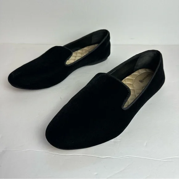 Birdies The Starling Slip On Loafers Women's Size 10 Driving Shoes Black Suede - Picture 5 of 9